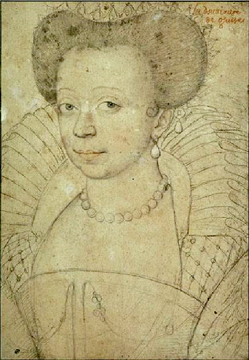 Catherine de Clves vers 1578